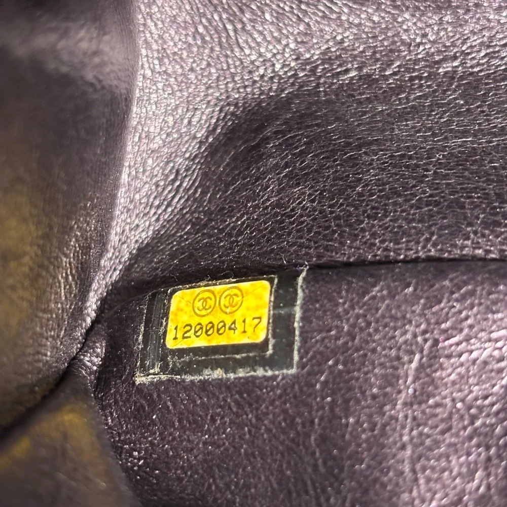 Chanel Metallic Purple Reissue Mini Double Flap - Picture 15 of 16